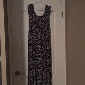 floral maxi dress